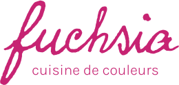 Logo Fuchsia cuisine de couleurs meilleur restaurant lyon